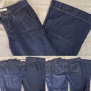 Mix It wide leg pants denim look size 6